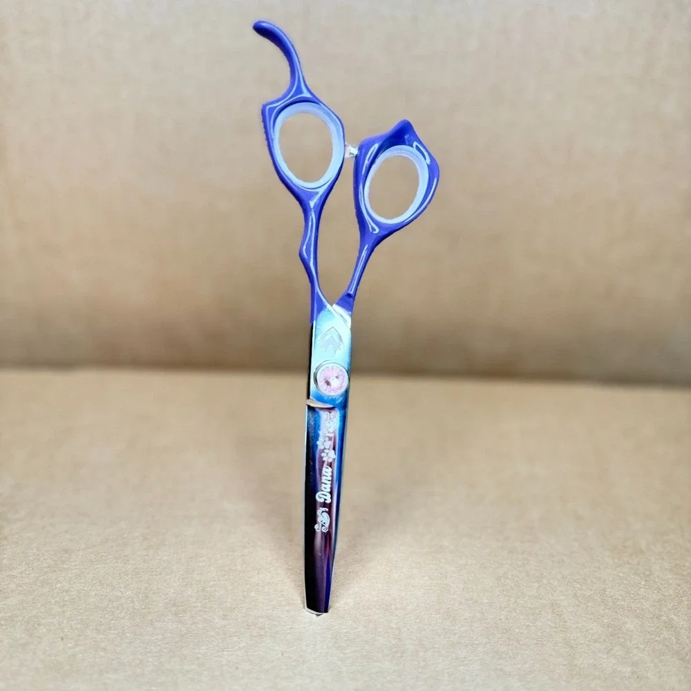 Freebird Grooming Shears Set: 6 Thinning, 7 Straight, 6.5 Curved Case - Picture 7 of 10